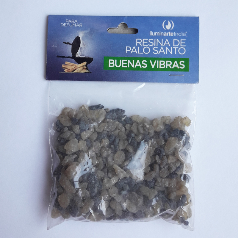 Resina de Palo Santo Buenas Vibras para Defumar 50gr