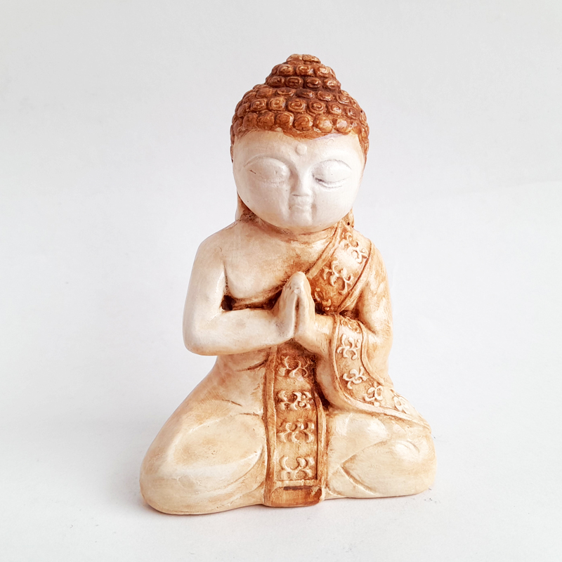 Figura Buda Sentado Meditando Añejo
