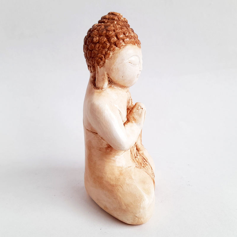 Figura Buda Sentado Meditando Añejo