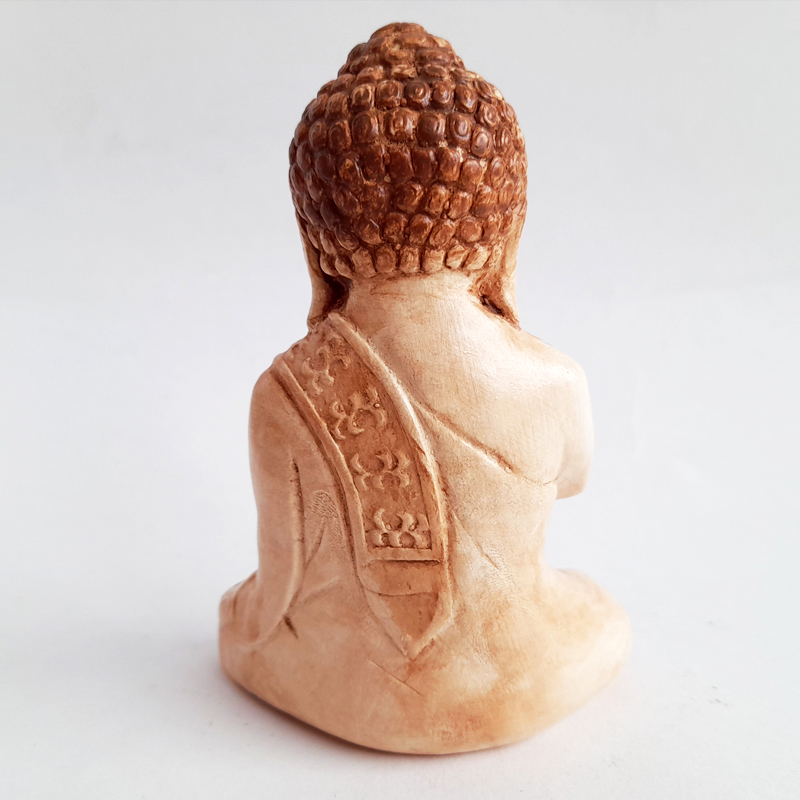 Figura Buda Sentado Meditando Añejo