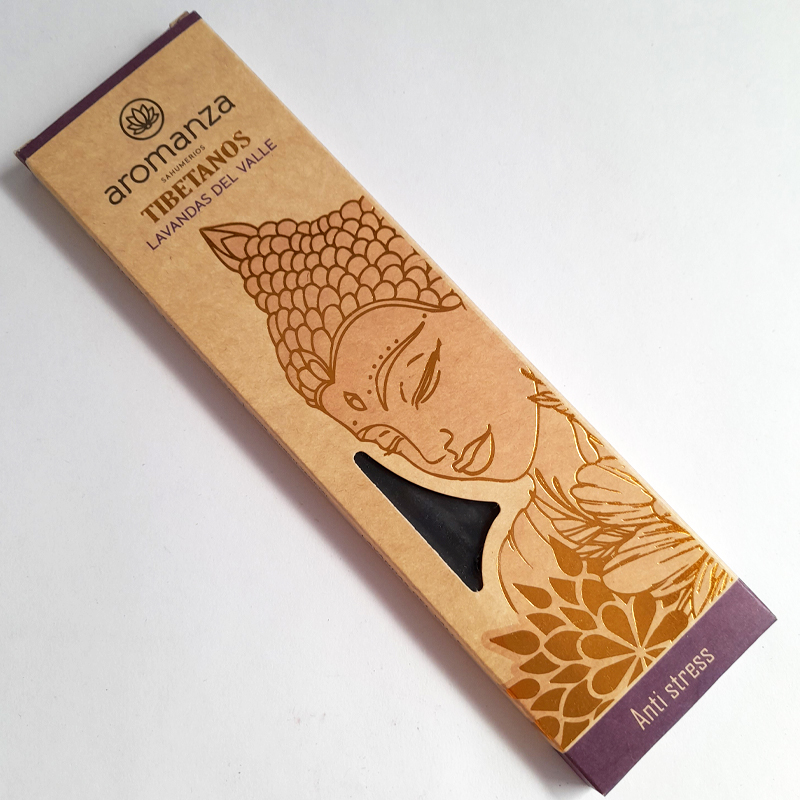 Sahumerio Tibetano de Lavandas del Valle Anti Stress Aromanza