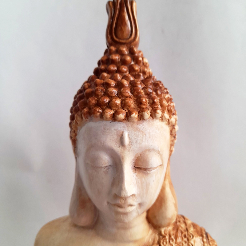 Figura Buda Mudra Meditación de 27cm de alto para interiores