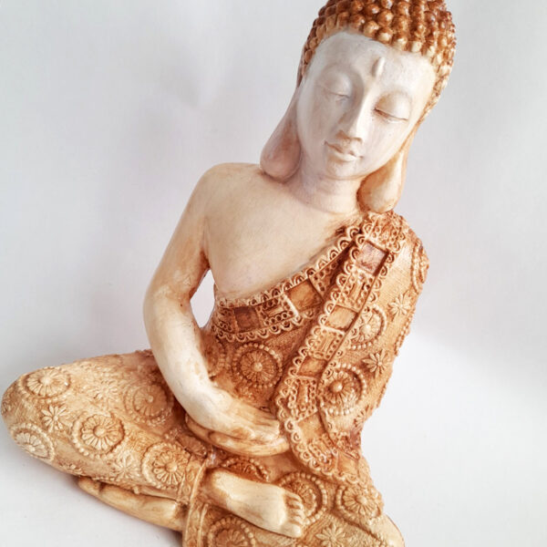 Figura Buda Mudra Meditación de 27cm de alto para interiores