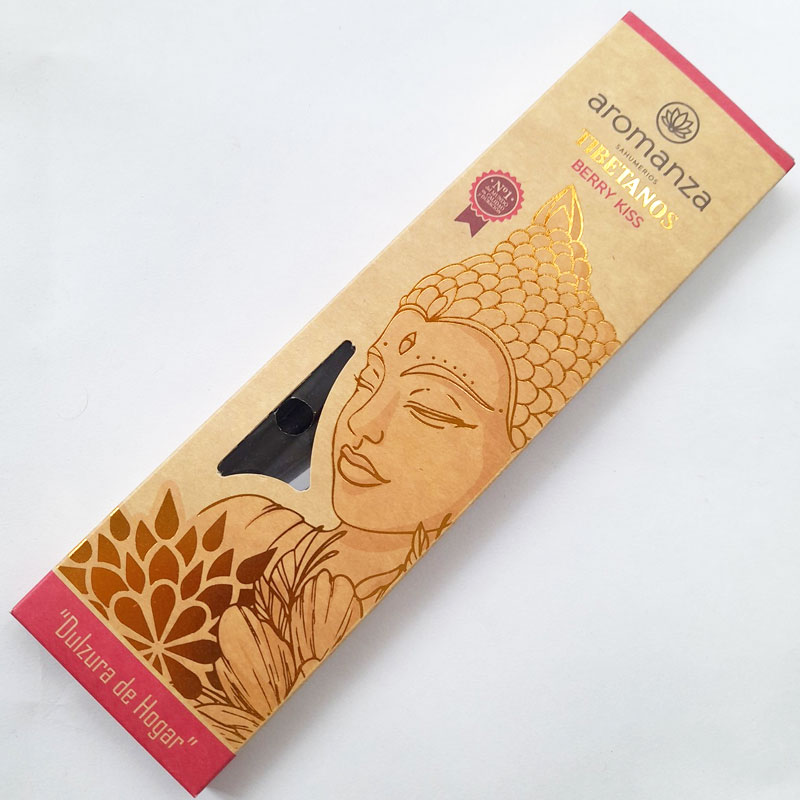 Sahumerio Tibetano de Berry Kiss Dulzura de Hogar Aromanza