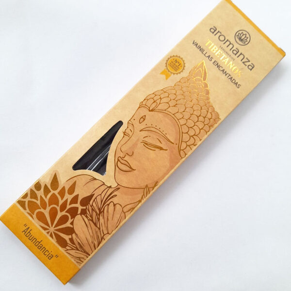 Sahumerio Tibetano Vainillas Encantadas Abundancia Aromanza