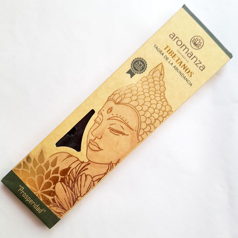 Sahumerio Tibetano Yagra de la Abundancia Prosperidad Aromanza