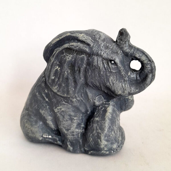 Figura Elefantes Familia Mamá y Bebé