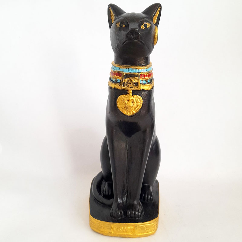 Figura de Gato Egipcio Mediano Diosa Bastet