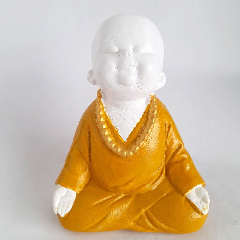 Set de 4 Figuras Budas Colección Monjes Bebés