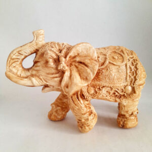 Figura Elefante de la India Chico N°1 Añejo
