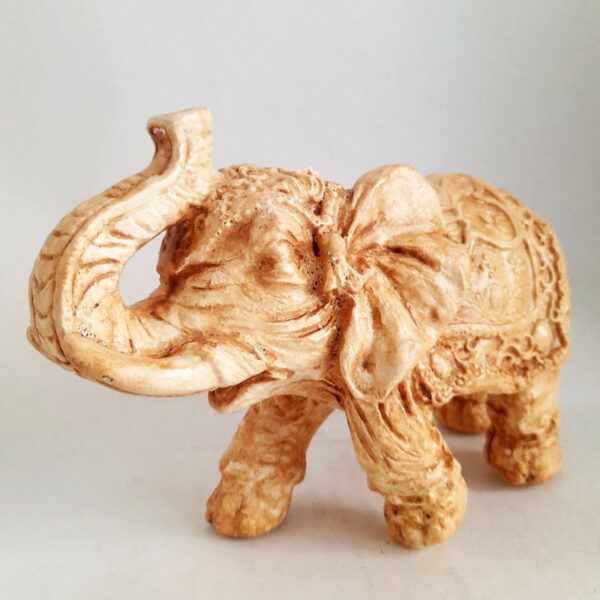 Figura Elefante de la India Chico N°1 Añejo
