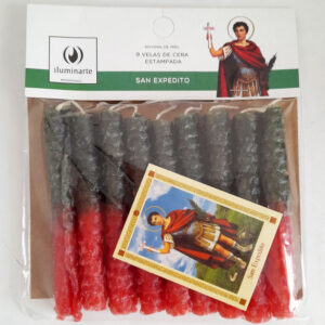 Novena de Miel 9 Velas de Cera San Expedito