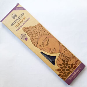 Sahumerio Tibetano Violetas de Persia Revitalizante Aromanza