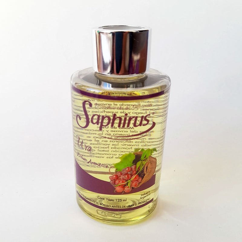 Difusor Aromático con Varillas Saphirus de Uva