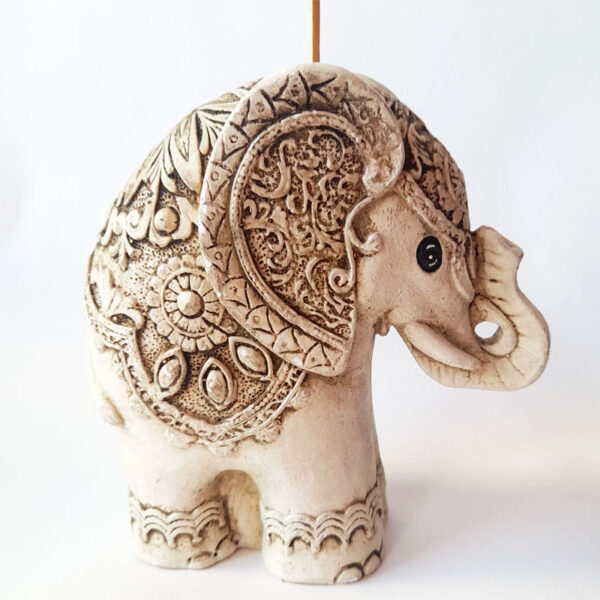 Porta Sahumerio Elefante Sabio Añejo
