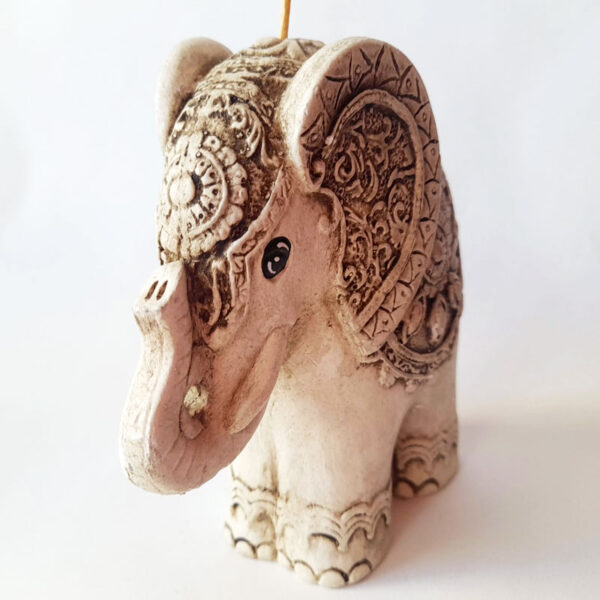 Porta Sahumerio Elefante Sabio Añejo