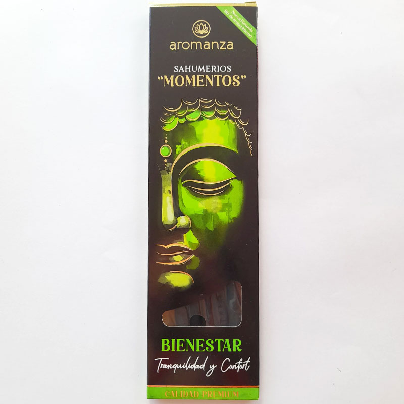 Sahumerios Momentos de Bienestar, Tranquilidad y Confort Aromanza