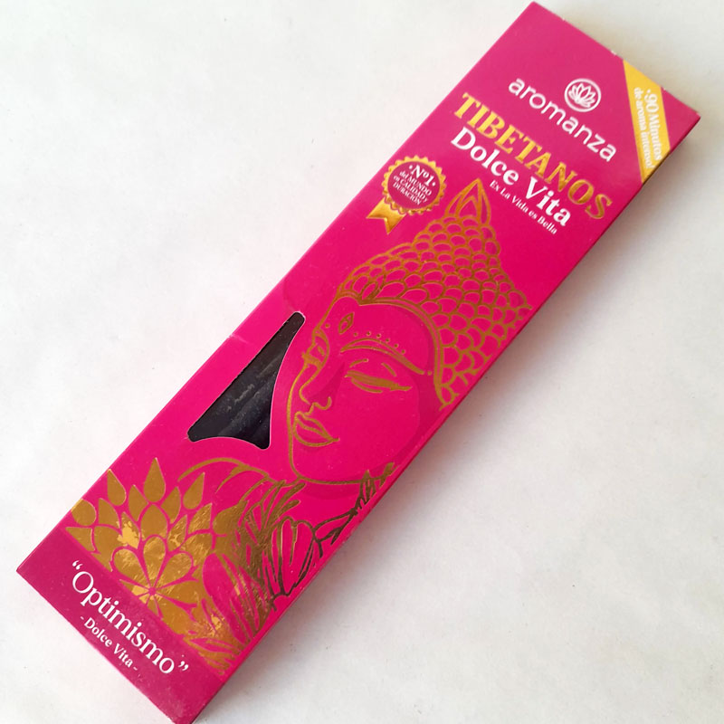 Sahumerio Tibetano Dolce Vita Aromanza (Ex La Vida es Bella)