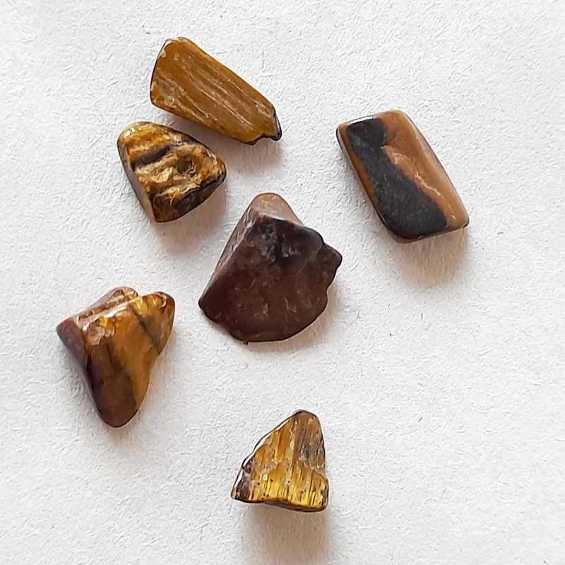 Sahumerios Energizantes Crystal Scents con Piedras de Ojo de Tigre
