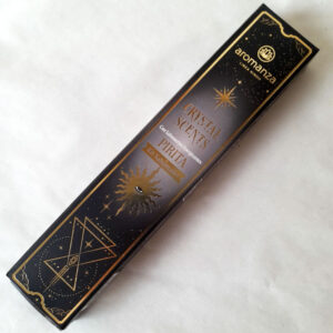 Sahumerios Energizantes Crystal Scents con Piedras de Pirita