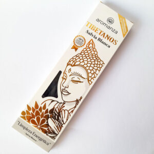 Sahumerio Tibetano Salvia Blanca Limpieza Energética Aromanza